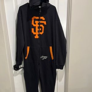 San Francisco Giants Unisex Swagga Suit - black and orange